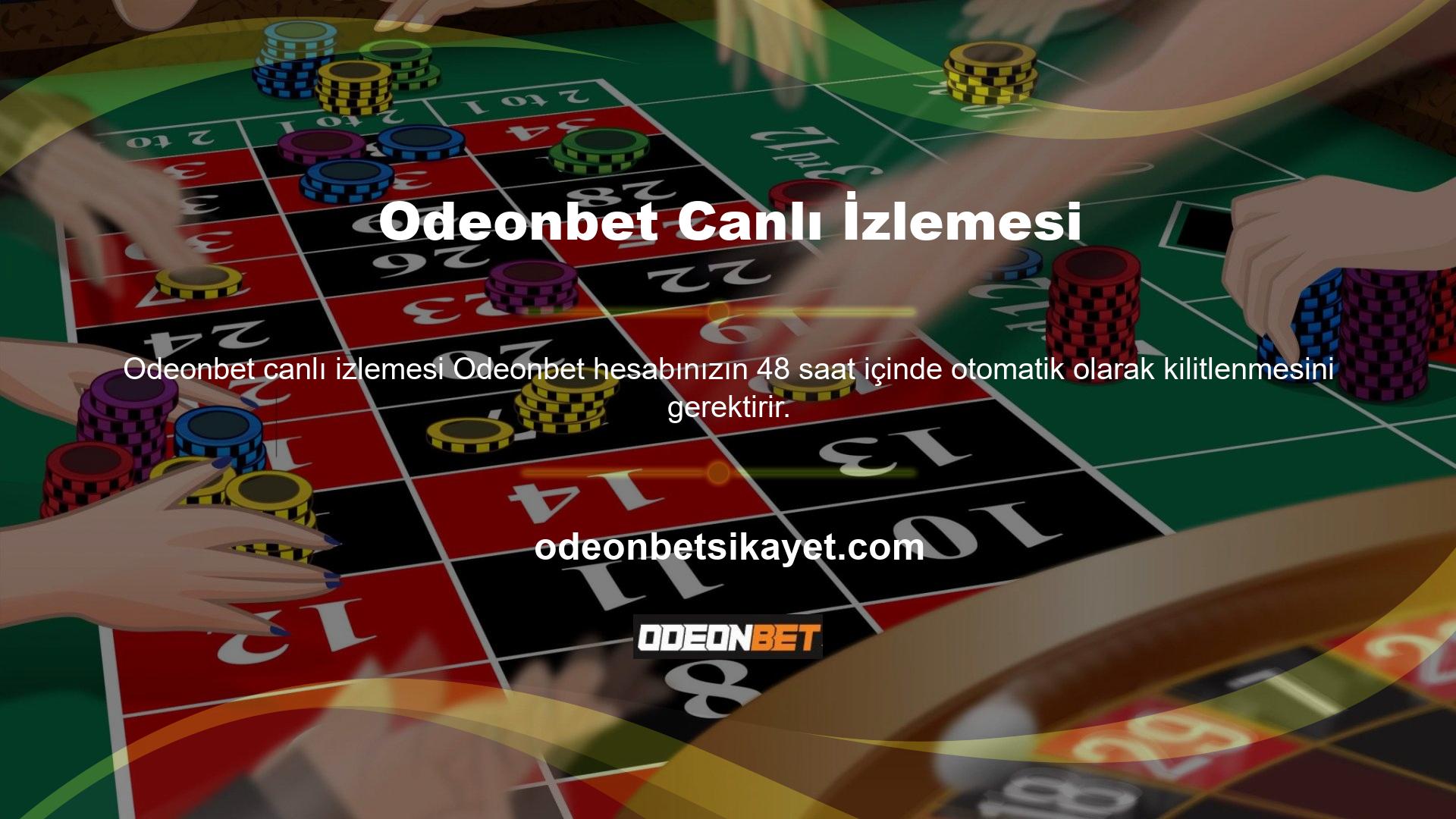 Yeni giriş adresinizle artık Odeonbet web sitesinde, özellikle canlı casino ve casino oyunları alanında çok çeşitli seçeneklere göz atabilirsiniz